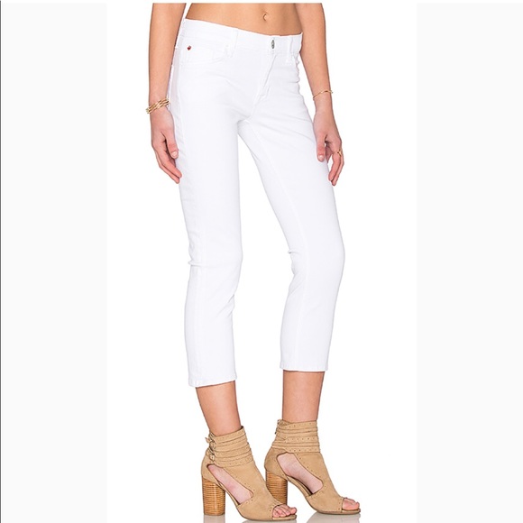 Hudson Jeans Denim - Hudson cropped white jeans